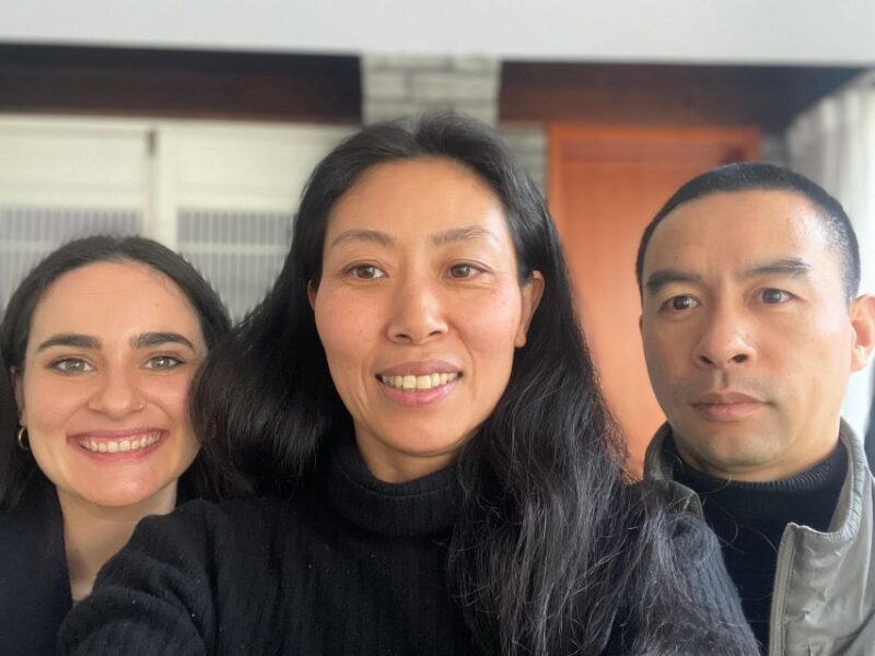 Taiji class in hutong yard - Key Points