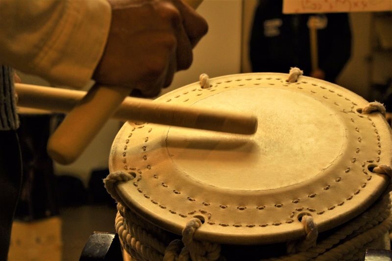 Taiko (Japanese Drum) Experience in Tokyo - Building rhythms into a short piece
