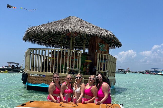 TAILFINS Tiki Boat Destin/Crab Island (6HRS/PRIVATE) - Discovering Destin’s Waterways with Tailfins