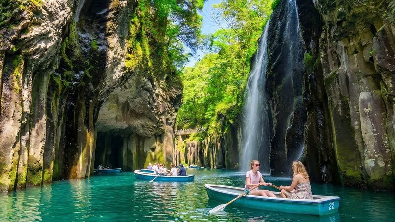 Takachiho Gorge and Scenic Train Day Trip (including boat ride experience) - The Amaterasu train adds a change of pace