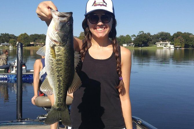 Tampa Bass Fishing Guide on Lake Tarpon - Starting Point: John Chesnut Sr. Park