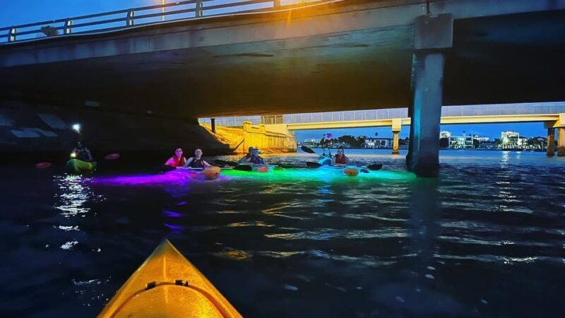 Tampa: Clear Glowing Kayak Nighttime Tour - FAQ