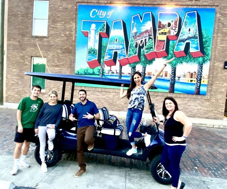 Tampa: Guided City Tour in Deluxe Street Golf Cart - Authentic Experiences and Local Insights