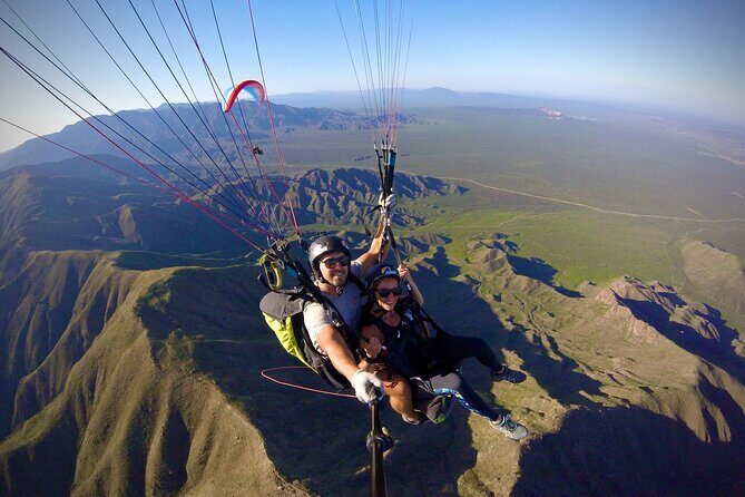 Tandem Flight Paraglider with Instructor + HD - Key Points