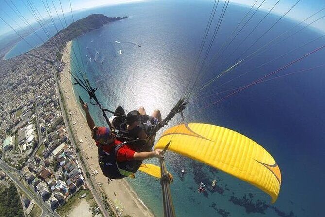 Tandem Paragliding Adventure From Alanya, Side, Antalya - Soaring Over Alanya: A Tandem Paragliding Adventure