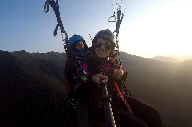 Tandem Paragliding Experience in Sarajevo, Bosnia and Herzegovina - The Landing and Post-Flight