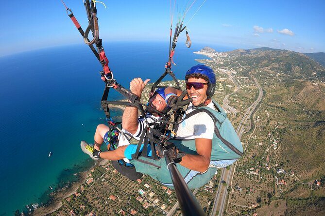 Tandem Paragliding Flight in Cefalù - Experience Sicily from the Sky: Tandem Paragliding in Cefalù