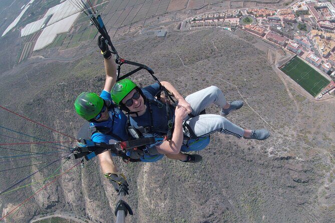 Tandem Paragliding Flight in Costa Adeje from 1100m - Highlights of the Tour
