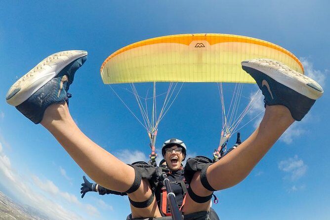 Tandem Paragliding Flight in South Tenerife - Tandem Paragliding Flight in South Tenerife