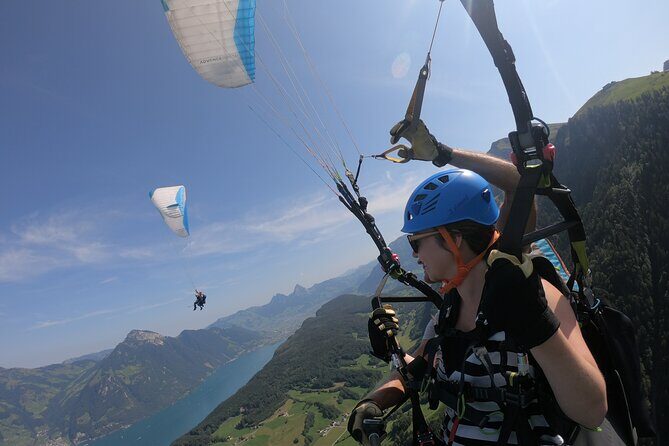 Tandem Paragliding Flight in the Lucerne Region - Key Points