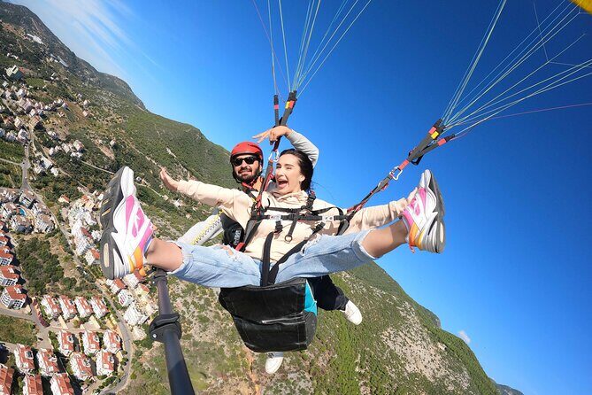 Tandem Paragliding from Antalya (Best Price) - Soaring Above the Cleopatra Coast: A Tandem Paragliding Experience from Antalya
