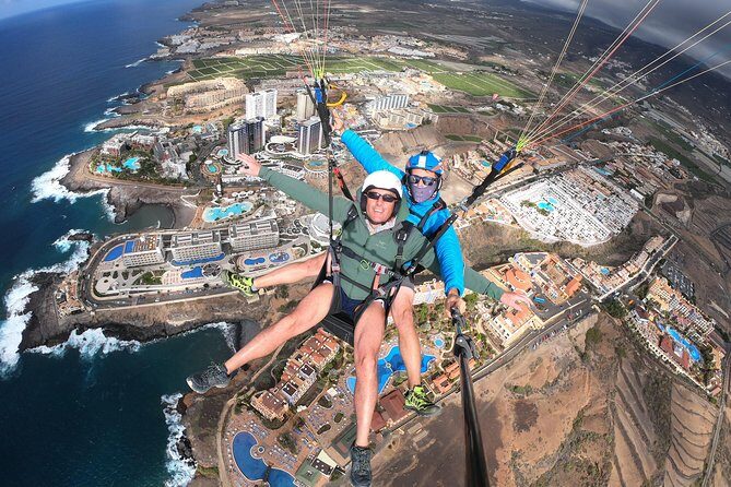 Tandem paragliding in Tenerife - Tenerife Tandem Paragliding: Soaring Over the Canaries