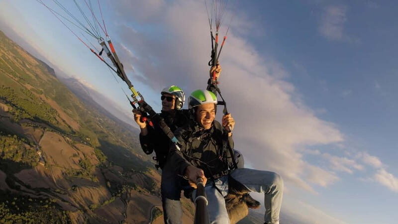 Tandem Paragliding over Barcelona + Transport - The Value of This Experience