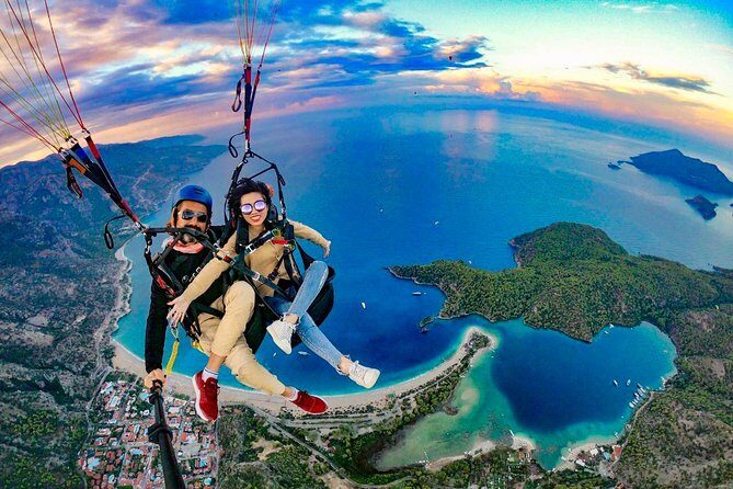 Tandem Paragliding Over The Blue Lagoon in Fethiye - Key Points