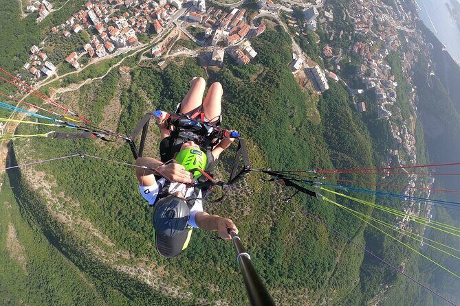 Tandem paragliding tour in Budva Montenegro - The Sum Up