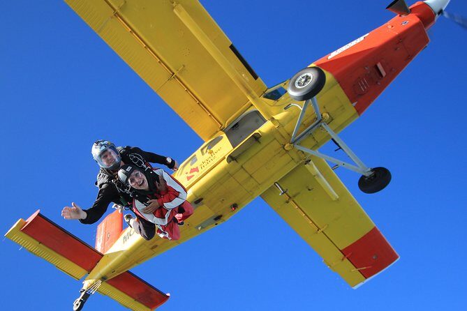 Tandem Skydive 16,500ft from Franz Josef - The Transport and Preparation