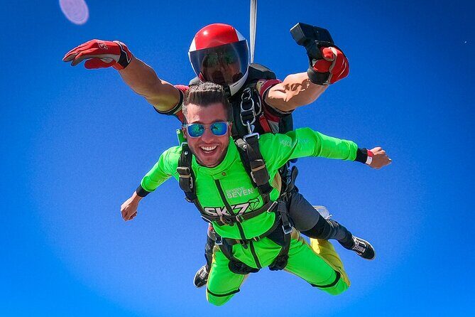 Tandem Skydiving Algarve from 15.000ft  5000m - Key Points