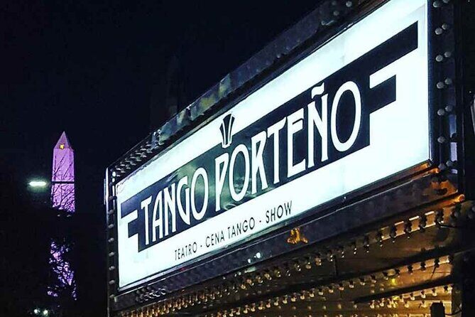 Tango show in "Tango Porteño" with optional dinner in Buenos Aires - Experience the Heart of Tango at Tango Porteño in Buenos Aires