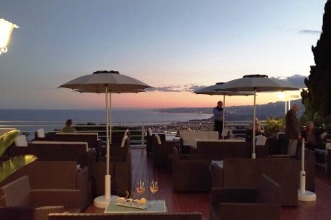 Taormina Rooftop & High End Cocktail Bar Walking Tour - Key Points