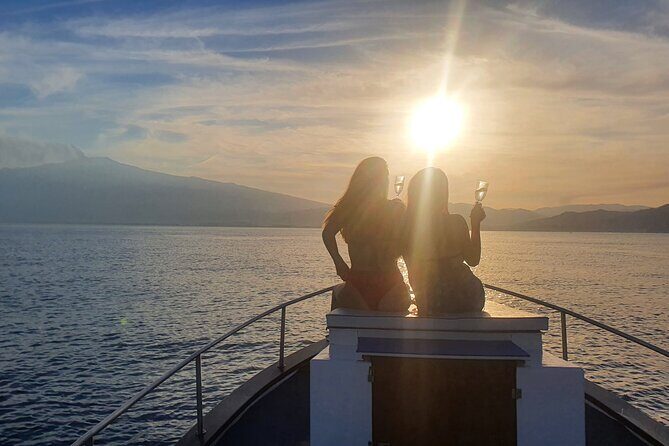 Taormina Sunset Aperitif on-Board - Key Points