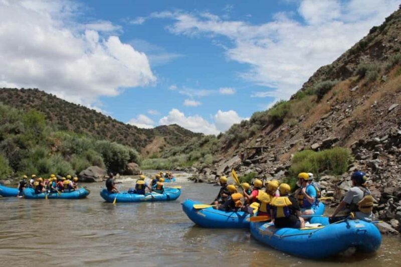 Taos Santa Fe ~ Kokopelli - Racecourse Half Day Rafting - Key Points