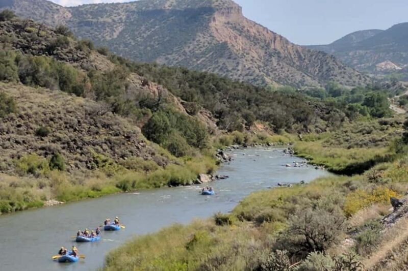 Taos Santa Fe ~ Kokopelli - Racecourse Half Day Rafting - The Details of the Racecourse Rafting Adventure