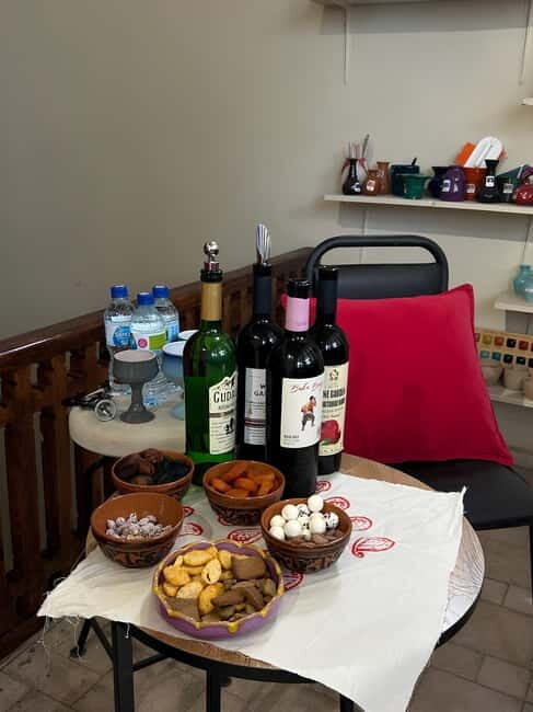 Tashkent Wine Tasting & Ceramics Workshop Experience - Key Points