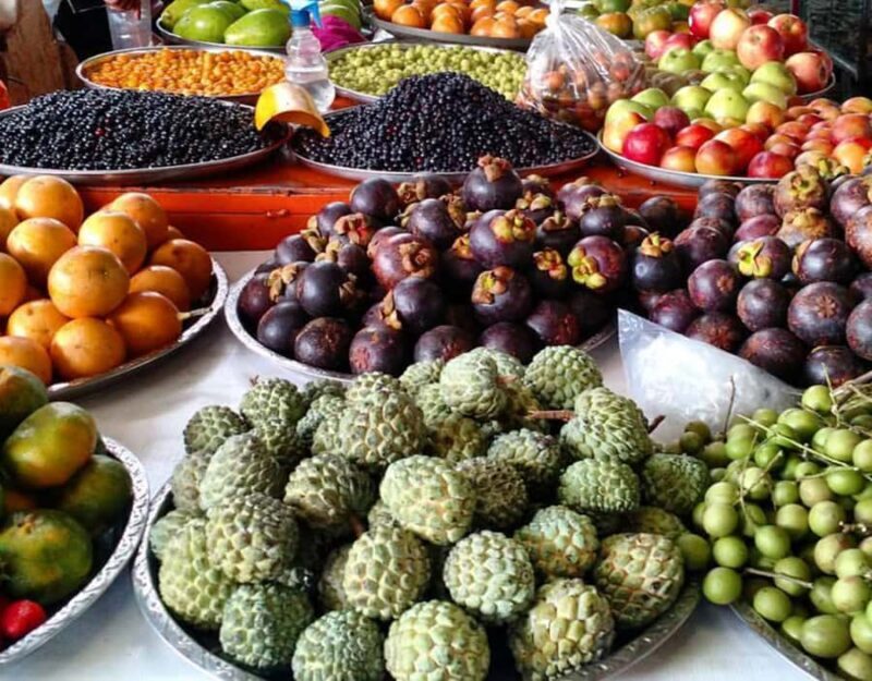 Taste Tropical Brazilian Fruits at a Market in Fortaleza - Key Points