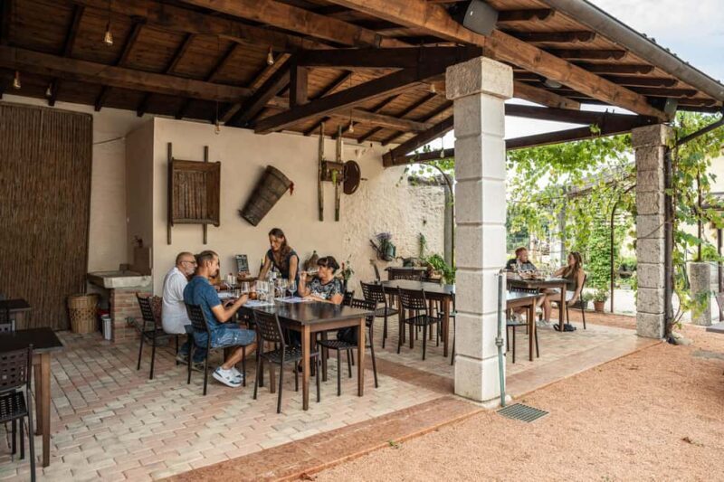 Tasting in the cellar, in Caprino Veronese, Pesina. - A Detailed Look at the Experience