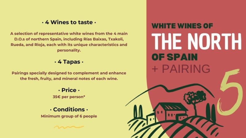 Tasting: Northern Spain White Wines + Pairing - Why This Tasting Offers Great Value