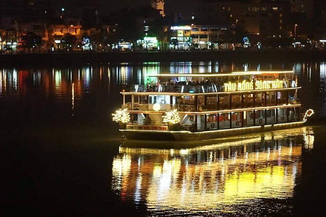 Tasty Vietnam Dinner on Bamboo Dragon Cruise/Yatch By Champa Show - In-Depth Review of the Da Nang Dinner Cruise Experience