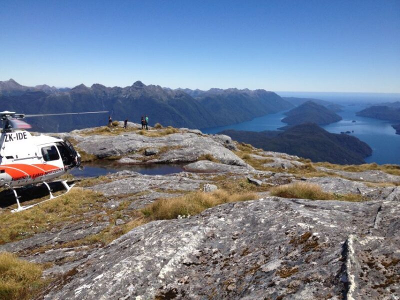 Te Anau: Milford, Dusky, and Doubtful Helicopter Flight - Key Points