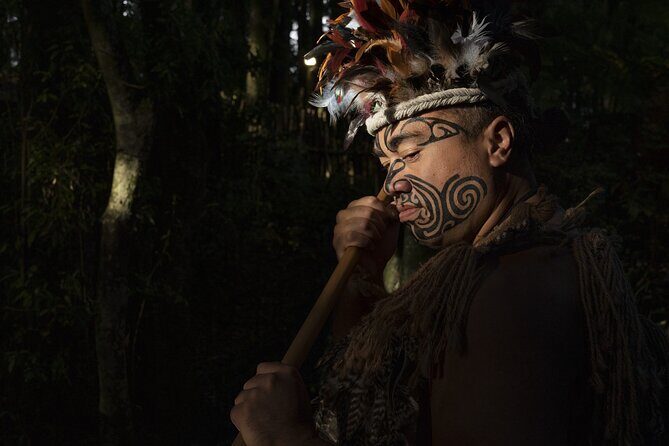 Te P T Evening Cultural Experience - Private Tour from Auckland - The Forest Amphitheatre and Fire Rituals