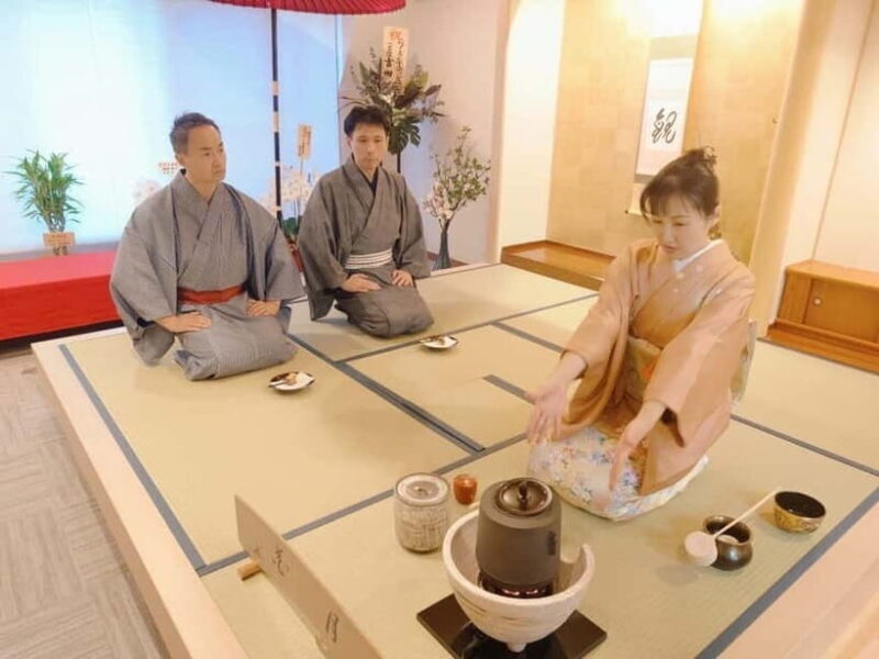 Tea ceremony experience in Japanese-style room 60min - FAQ