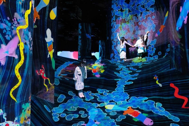 teamLab Future Park Okinawa - Turning a sketch into a souvenir