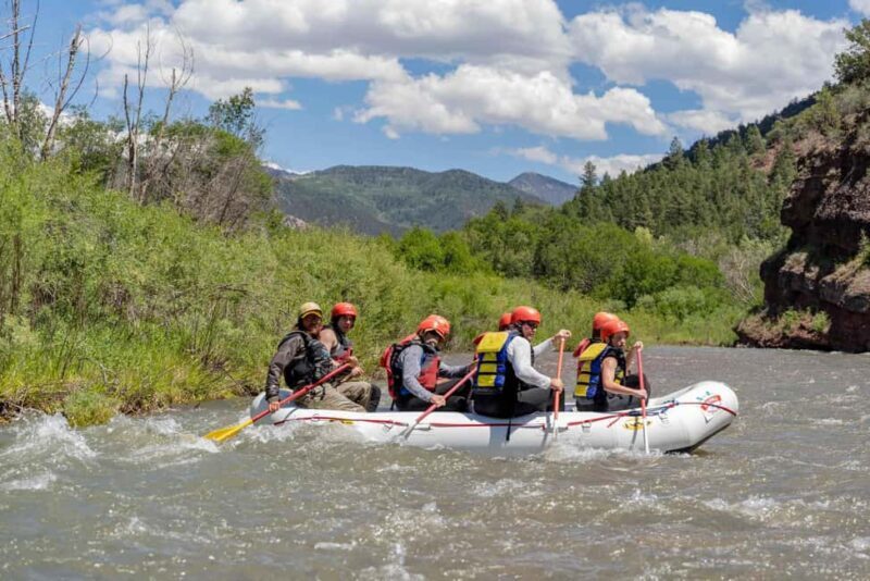 Telluride Afternoon Half Day Rafting Trip - San Miguel River - The Setting and Route