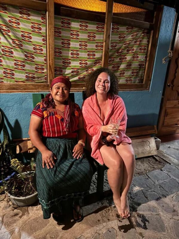 Temazcal sauna and dinner experience, cultural sharing - Key Points