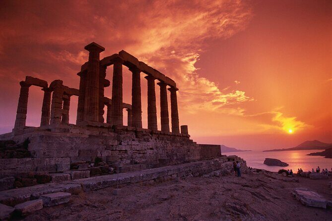 Temple of Poseidon sunset @ Cape Sounio (And dinner time) - Transportation and Comfort