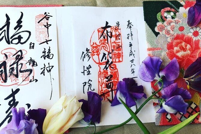 Temple Stamp Book Art Class with Artist in Shibuya - Key Points