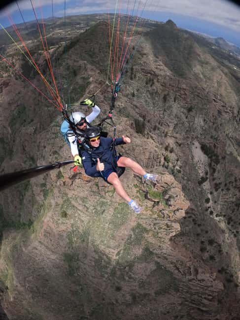 Tenerife: High-Performance Tandem Paragliding Flight - Tenerife: High-Performance Tandem Paragliding Flight
