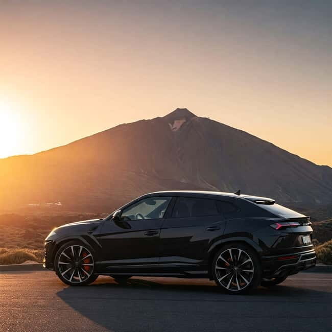 Tenerife: Lamborghini Urus Teide Tour with Driver - At the Base of Mount Teide