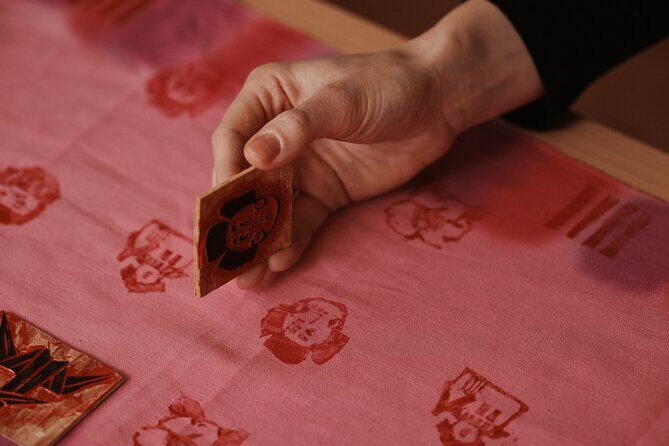 Tenugui Woodblock Dyeing Workshop in Kanazawa - Quick Overview