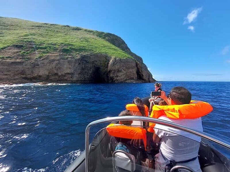 Terceira Island:Ilheus das Cabras -Boat Trip - Discovering Terceira’s Coastline on the Ilhéus das Cabras Boat Trip