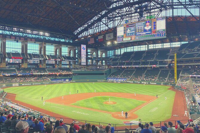 Texas Rangers Baseball Game Ticket at Globe Life Field - Key Points