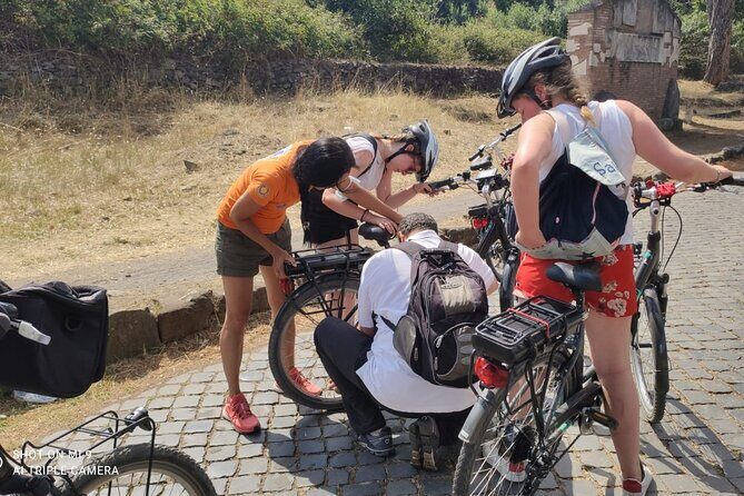 The Appian Way e-bike tour - Key Points