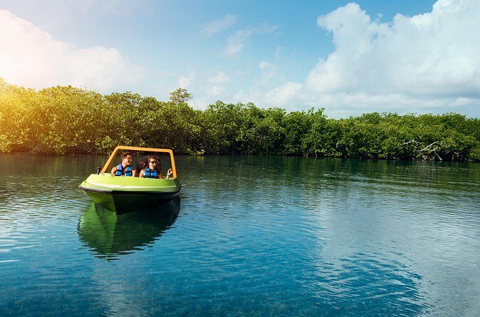 The best Speed Boat and Snorkeling in Cancun "Jungle Tour Adventure " - Snorkeling at Punta Nizuc and the Underwater Museum