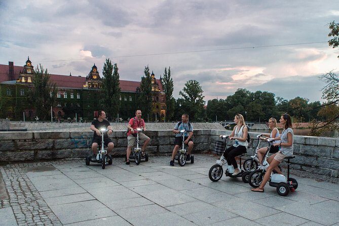 The Classic E-Scooter (3 wheeler) Tour of Wroclaw - everyday tour at 6:00 pm - An In-Depth Look at the Wroclaw E-Scooter Experience