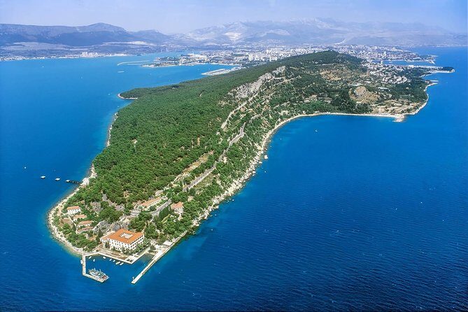 The Diocletian route - Panoramic Flight over Split - Exploring the Route in Detail