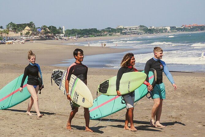 The funniest private 2 hour surf lesson, Canggu - Key Points