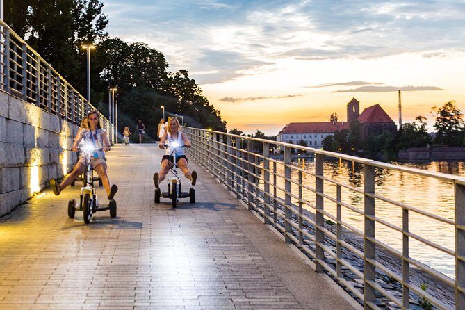 The Grand E-Scooter (3 wheeler) Tour of Wroclaw - everyday tour at 9:30 am - A Carefully Curated Itinerary